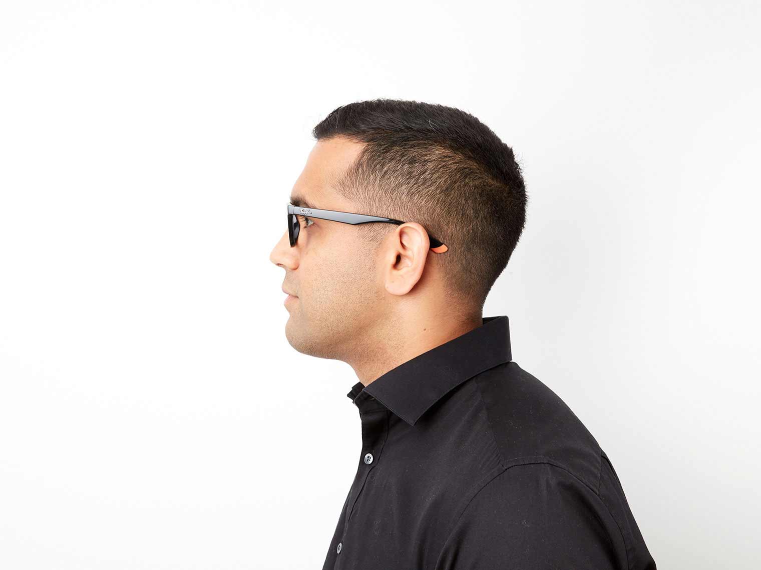 Ray-Ban RX7019 side view