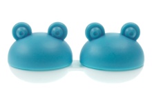 Lens Case - Blue Frog