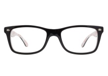 Ray-Ban RB5228 5014 Black White Texture