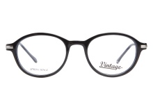 Vintage VN0109 001 Shiny Black Silver