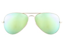 Ray-Ban RB3025 112 19 Aviator Gold Green Mirror 58