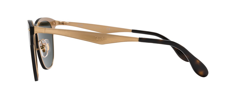 product image of Ray-Ban Blaze Clubmaster Gold Green Classic